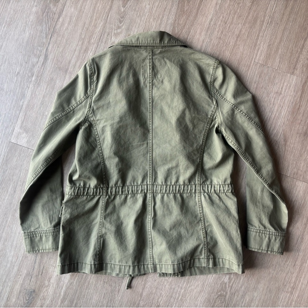Madewell | Lightweight Army Green Field Utility Barn Jacket | Size S - Picture 6 of 9